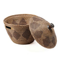 Le Panier de Rangement Crown - Brun Naturel