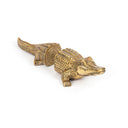 Serre-Livres Crocodile - Laiton