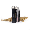 Serre-Livres Crocodile - Laiton