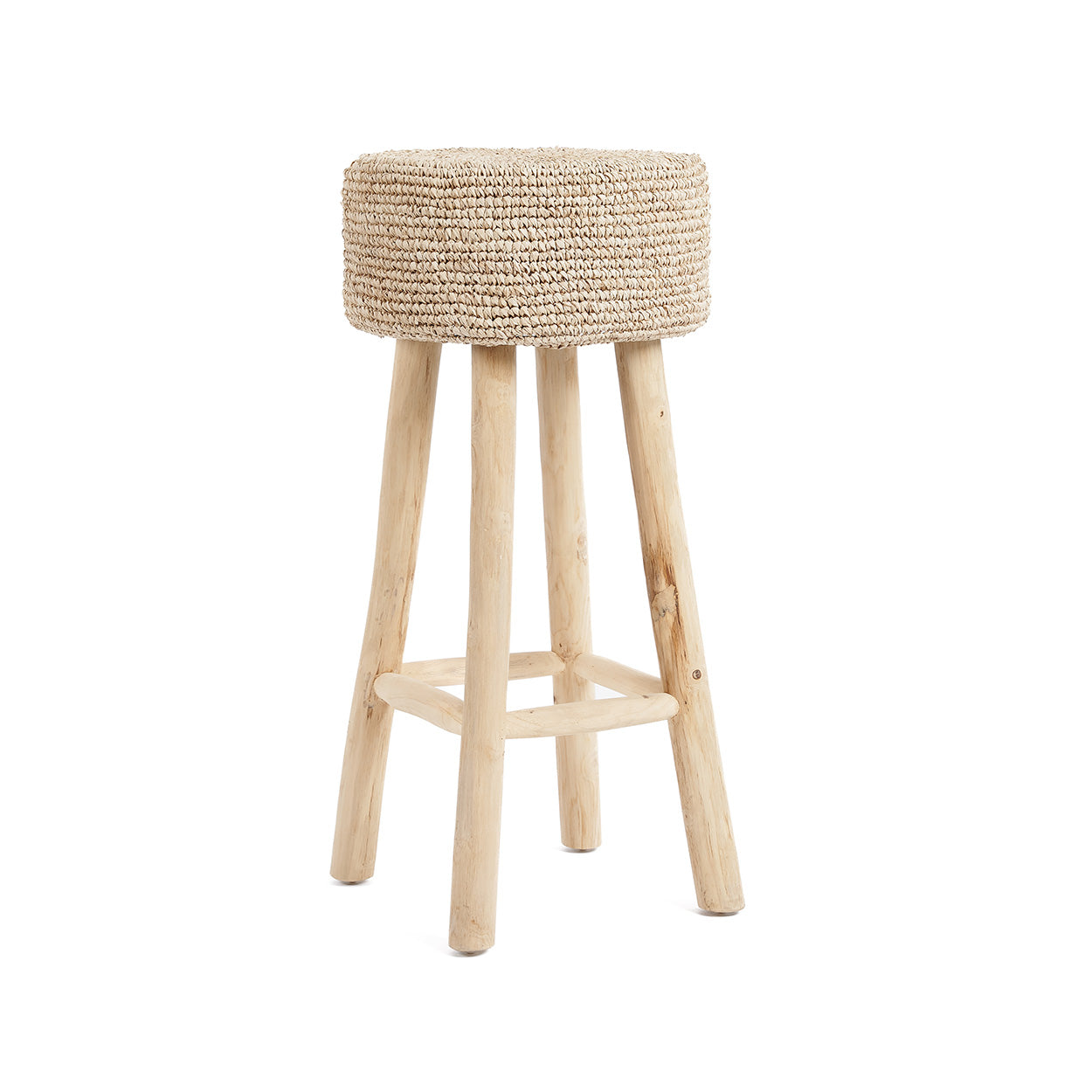 The Raffia Bar Stool