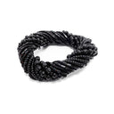 De Beaded Servetring - Zwart