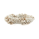 De Beaded Servetring - Wit