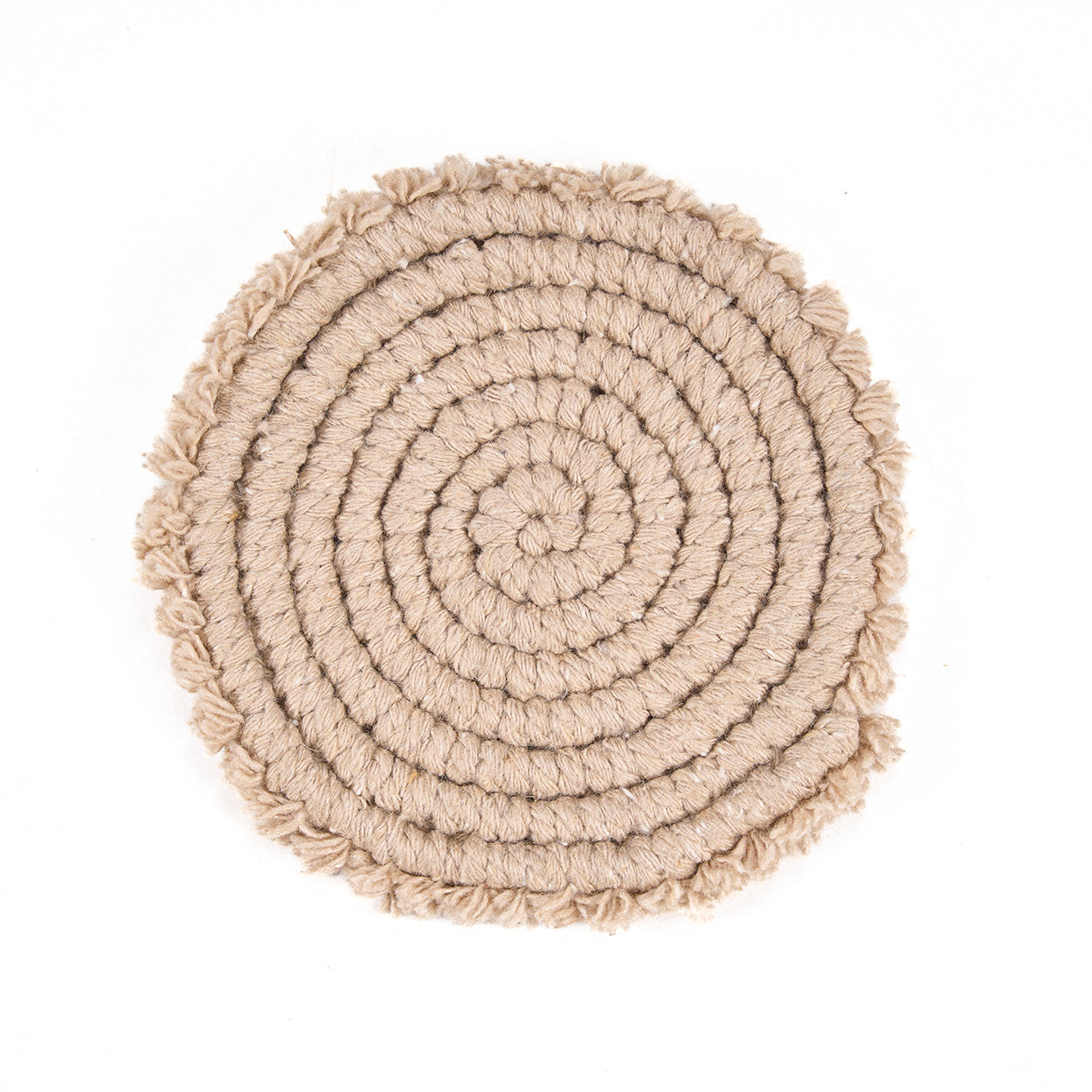 Der Cotton Untersetzer - Beige