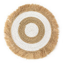 De Seagrass Raffia Placemat - Natuurlijk Wit