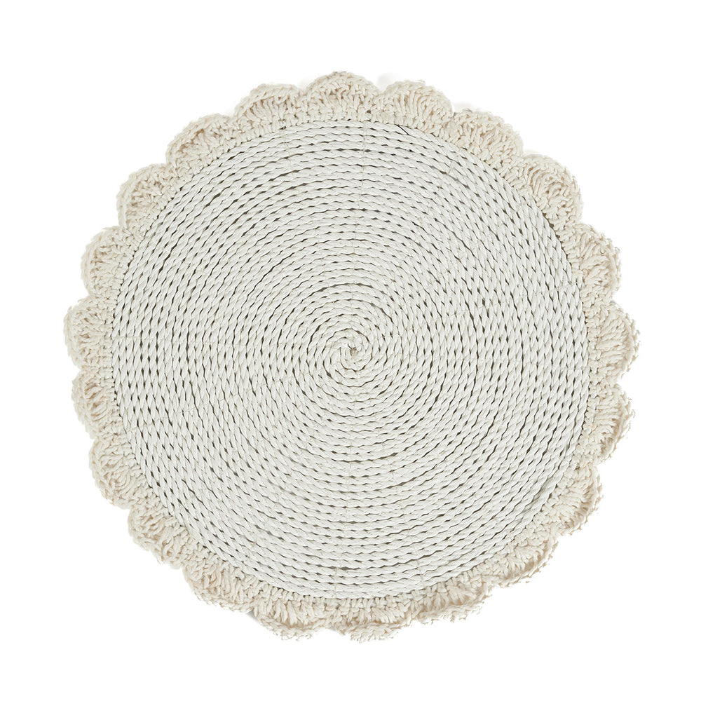 The Macrame Marriage Placemat - Natural