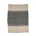 El Paño De Cocina Linen Moody - Negro Natural - 50x70