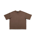Unisex small mocha t-shirt in black, crafted from soft cotton with a comfortable and versatile fit.