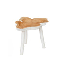 La Table D'appoint Organic - Blanc Naturel