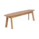 Bridging modern simplicity with raw, natural texture, this garden bench features a stripped‑back silhouette and timeless form, perfect for transitioning your outdoor spaces.