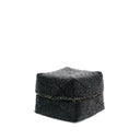 Il Cestino con Perline - Nero - S
