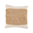 La Funda de Cojín Raffia Stamp - Natural