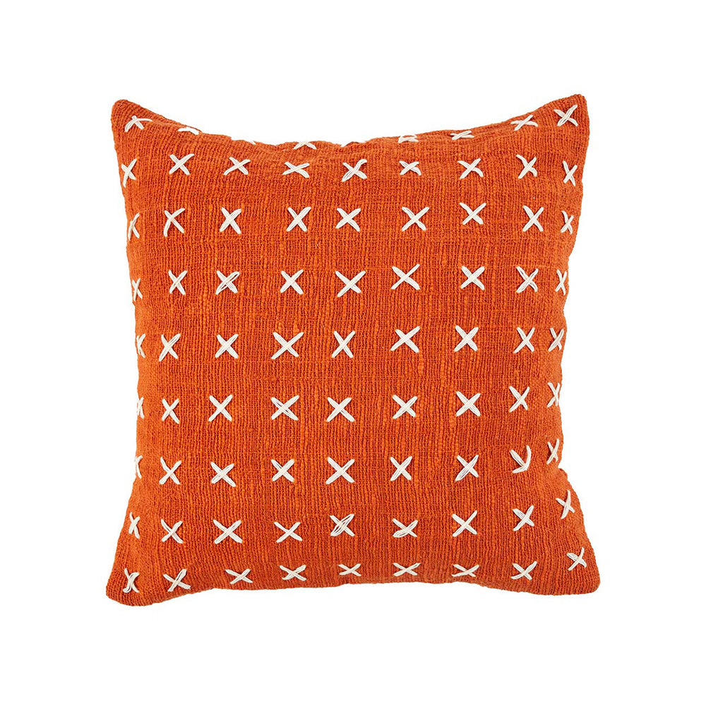 Copricuscino Zillion Kiss - Terracotta Bianco