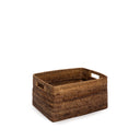 The Colonial Magazine Basket - Natural Brown - M