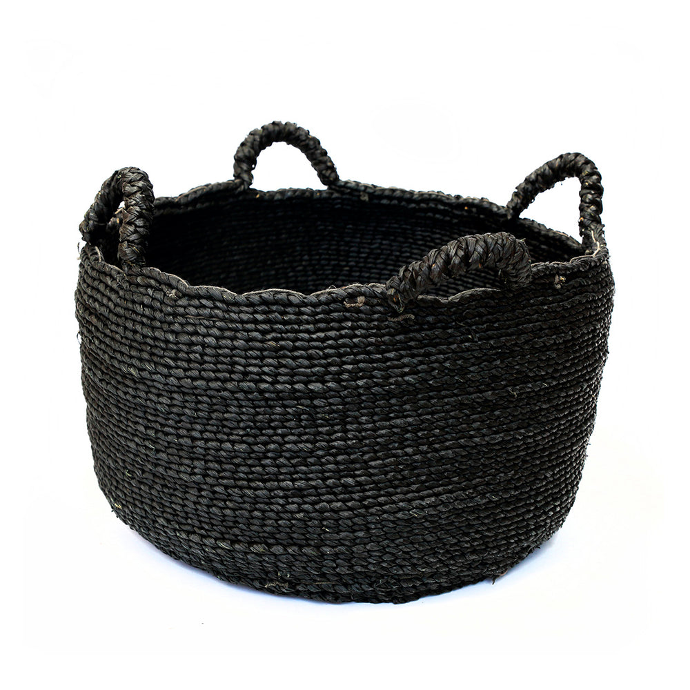 Cestino Les Quatre Mains - Nero - L