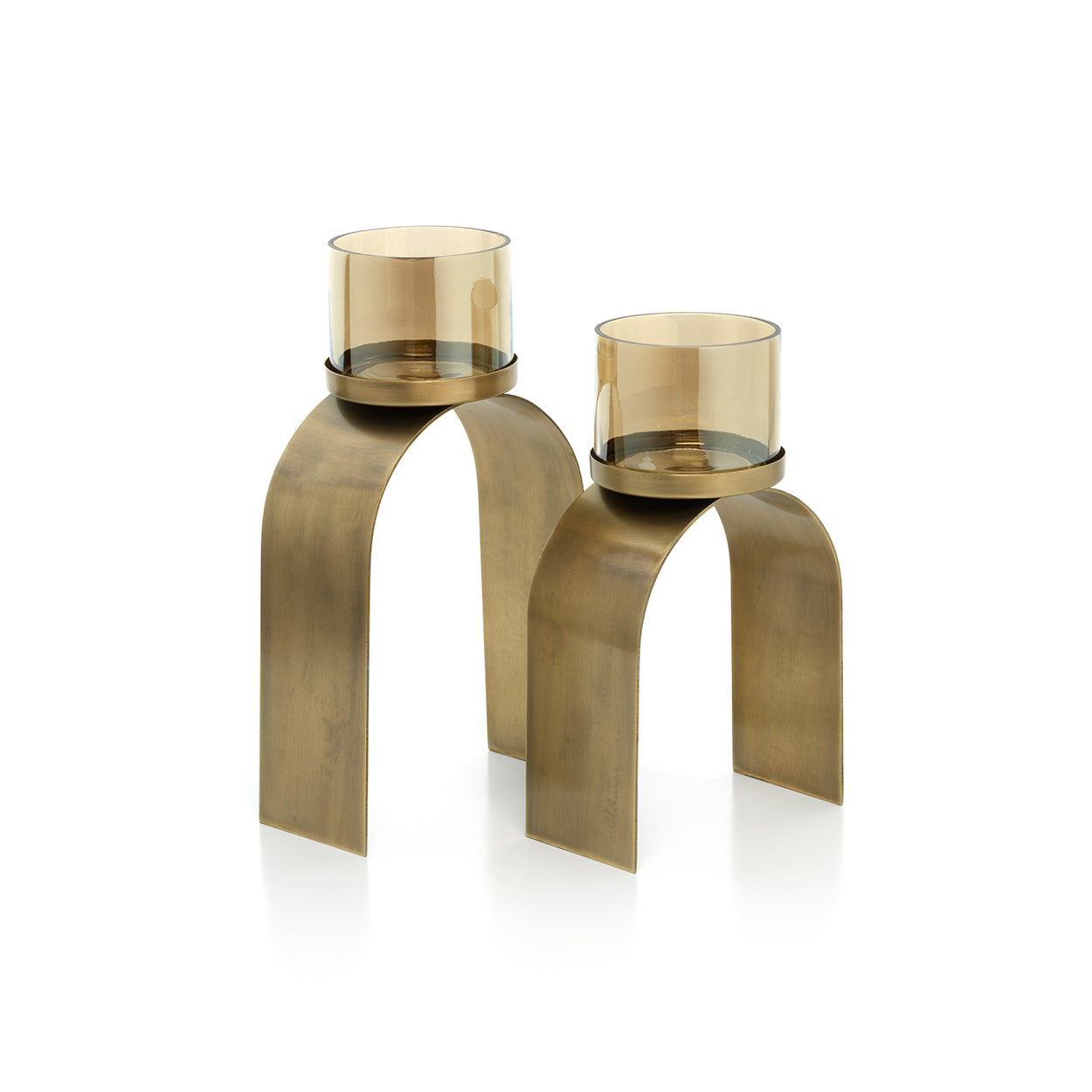 Der Bow Glow Teelichthalter - Gold - SET/2