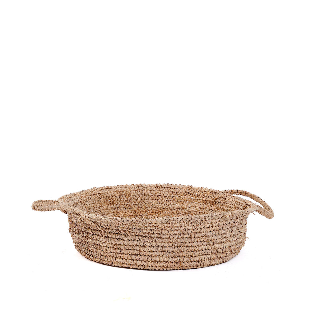 De Raffia Mand - Naturel - L