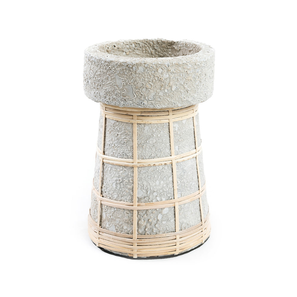 El Portavelas Serene - Hormigón Gris Natural - L