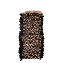A handwoven cotton cutlery holder in black and copper color for a neat tabletop