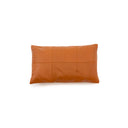 The Six Panel Leather Cushion Cover - Camel - 30x50