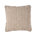 La Funda de Cojín Linen Damier - Natural