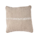 The Linen Stitch Cushion Cover - Natural White
