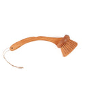 Hangable cleaning brush in natural material, ideal to dusting and add unique accent