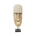 The Cowrie Mask on Stand - Large