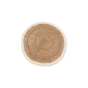Le Tapis Rond Seagrass & Coton - Blanc Naturel - 100