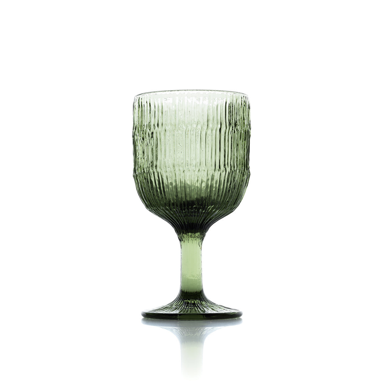 Il Calice Da Vino Moss Ripple - Verde