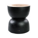 The Karbun Stool - Black Natural