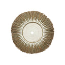 De Raffia Macramé Muurdecoratie - Naturel Wit