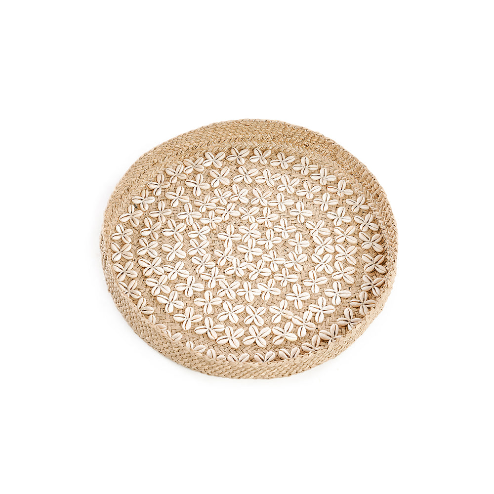 The Costa Shell Plate - Natural White - M