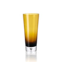 Die Sunset Glow Vase - Braun Gold - L