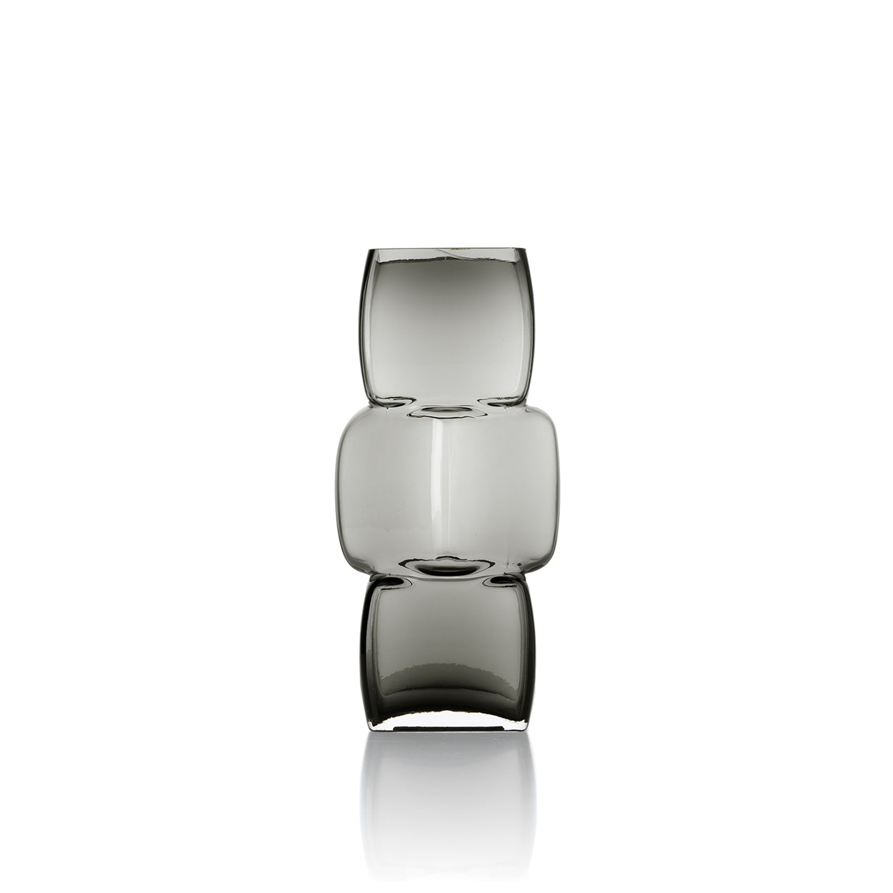 Die Cubes Vase – Dunkelgrau – M