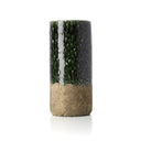 Die Moss Zylindervase - Beton Grün - L