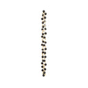 Natural shell and wood necklace in black and cream tones, designed for effortless everyday wear.