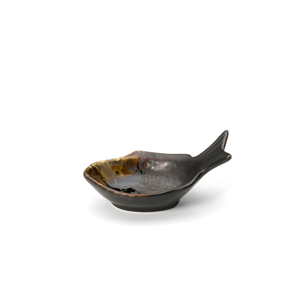 Le Bol En Forme De Poisson Merapi - Brun - S