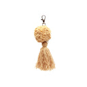 De Pompom Sleutelhanger - Mokka