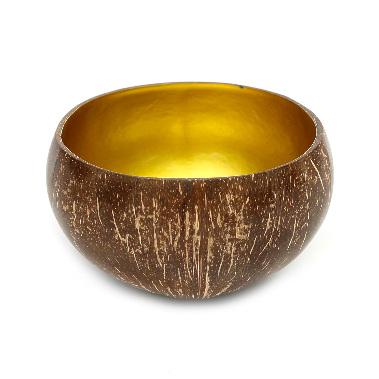 The Coco Food Bowl - Natural Gold