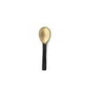 Der Mini Salz Löffel - Schwarz Gold - S
