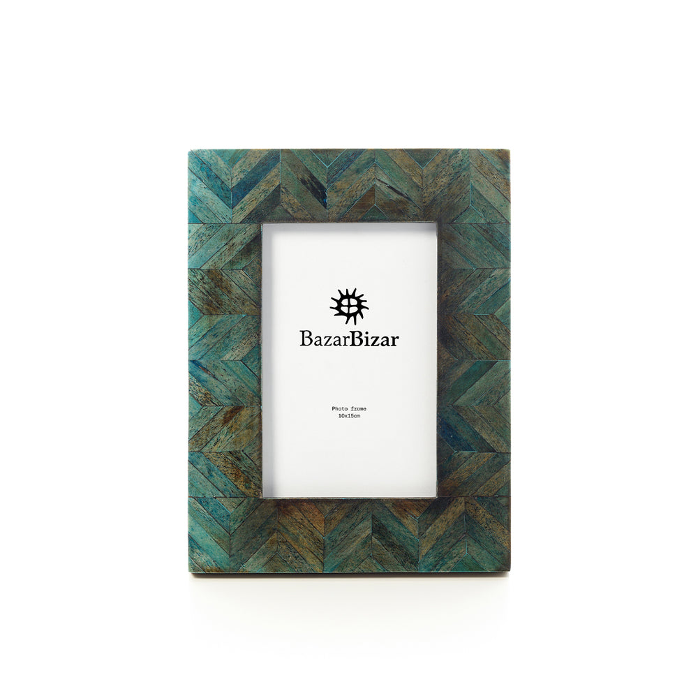 Le Drift Bleu Mosaic Frame - 10x15