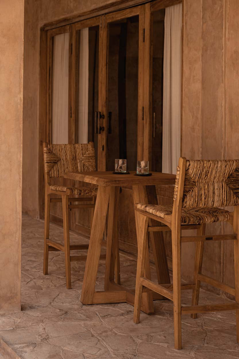 La Table de Bar Cheers - Naturelle