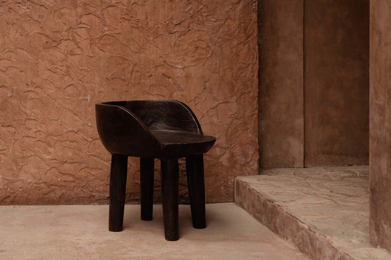 La Sedia Bassa Sit Happens - Noce Scuro