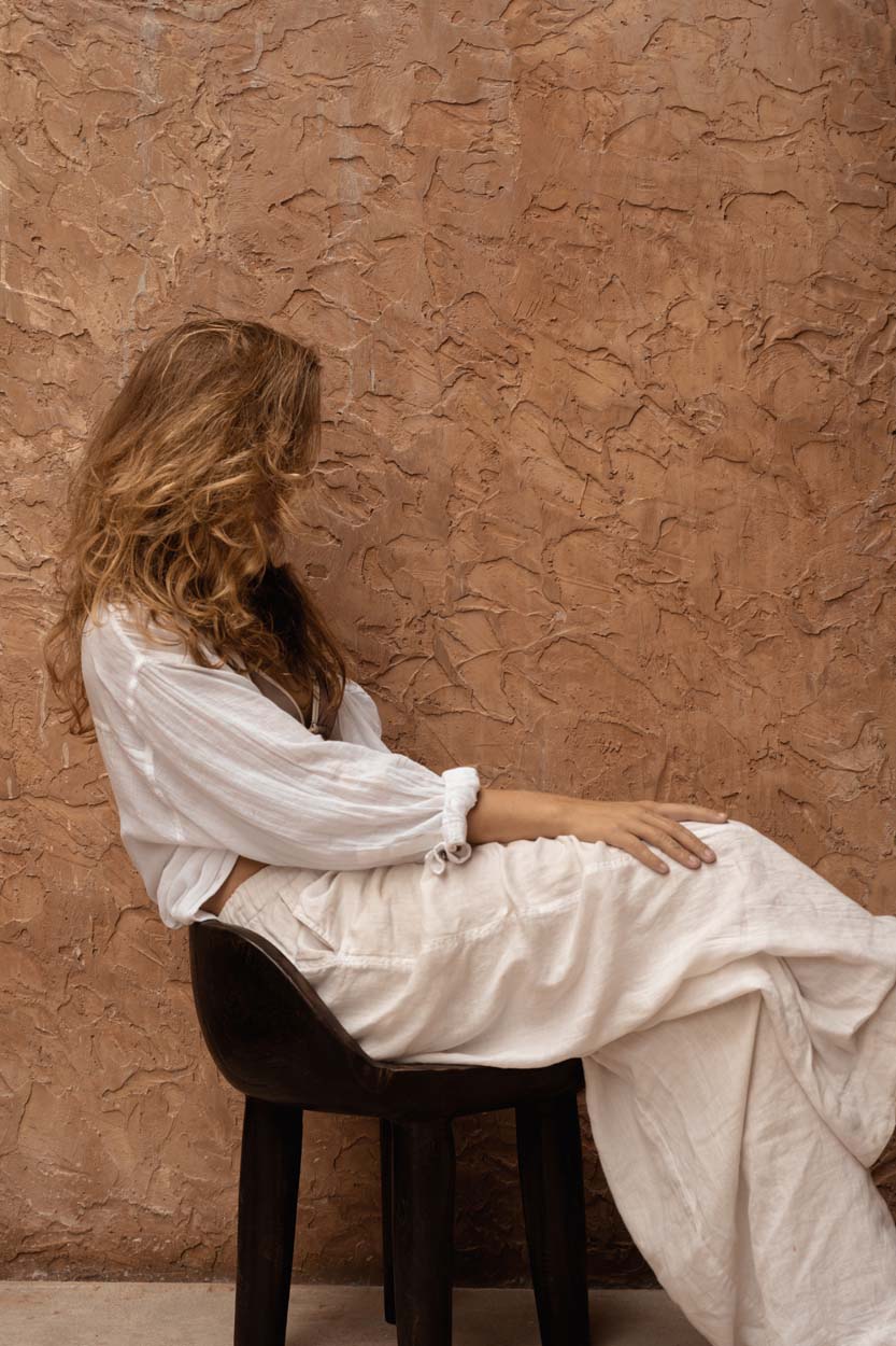 La Sedia Bassa Sit Happens - Noce Scuro