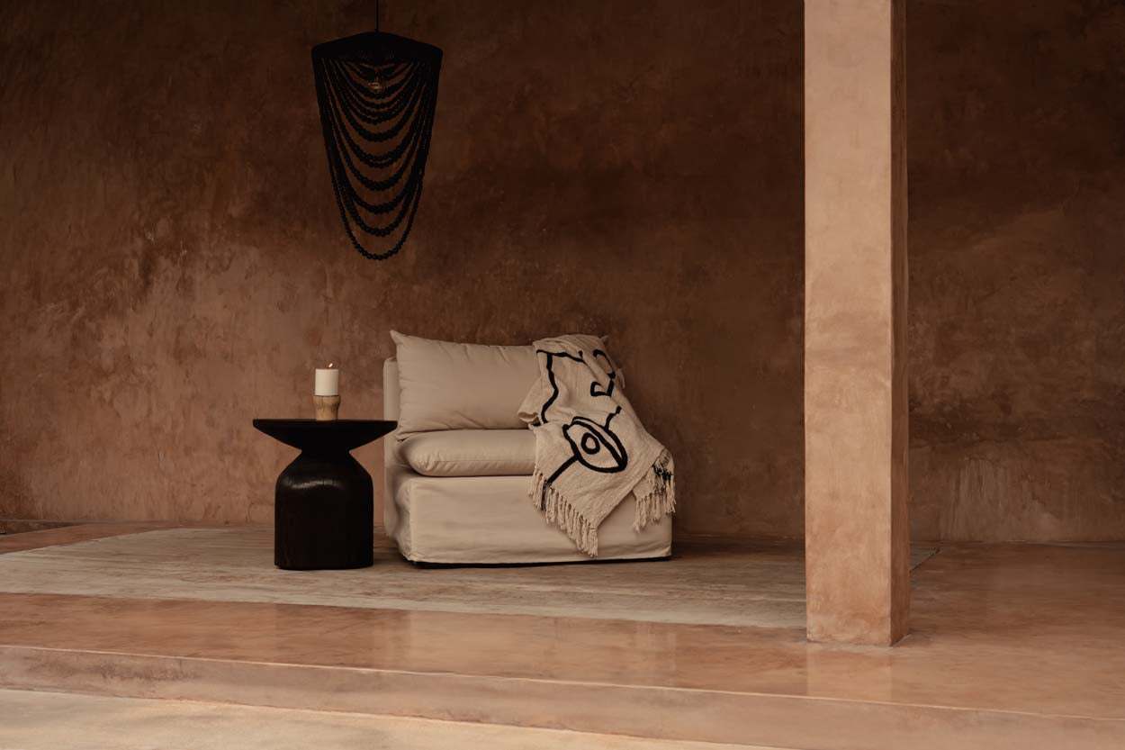 Der Evil Eye Bettüberwurf - Schwarz