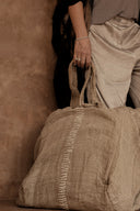 El Tote-ally Linen Bolso - Natural