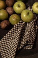 La Serviette Picknick - Naturel Noir - 45x45