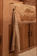 Le Torchons Palm Tree En Lin - Blanc Naturel - 50x70