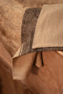 El Paño De Cocina Linen Moody - Negro Natural - 50x70