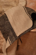 El Paño De Cocina Linen Moody - Negro Natural - 50x70